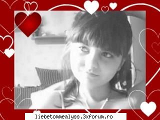 me first :
ma numesc alina , sunt din iasi,am 15 ani.imi place la nebunie th mai ales me: acesta